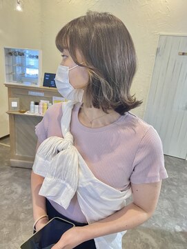 カラン(caran) グレージュ×イヤリングカラー【MAZDA】