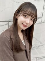 ティア(Tia.)&nbsp;(韓国風/くびれヘア/縮毛矯正/前髪/サイドバング/小顔)