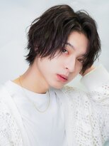 メンズヘアセンス 渋谷(MEN'S HAIR SENSE) センターパートウルフ ソフトツイストパーマ