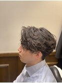 ツーブロックパーマスタイル
