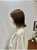 ブリーチなしベージュ
