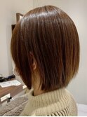 酸性ストレート×ショートボブ