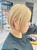 リミットバイアフィナー 大宮店(limit by Afinar) ハイライトがかわいい◎前下がりショートボブ