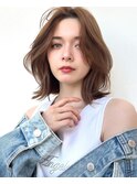 小顔ヘルシーレイヤースタイル透明感カラー【修】20代30代40代