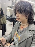 《メンズライク》ツイストスパイラルパーマメンズウルフ