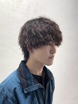 ガオプロデュースバイレボ(gao produced by revo)&nbsp;【曽我尾真生】ツイストスパイラル/メンズパーマ/メンズウルフ