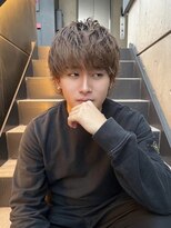 ジーナ 豊洲ベイフロント(Zina)&nbsp;髪質改善＊暖色カルマパーマ＊メンズ【Zina 豊洲ベイフロント】