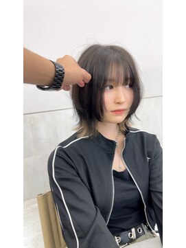 サンド 鹿児島中央(sand) @sei___sandウルフカット/レイヤーカット/鹿児島中央駅