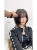 @sei___sandウルフカット/レイヤーカット/鹿児島中央駅