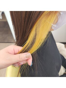 ヘアースポットイング(ing) インナーカラー