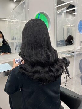 ノット 表参道青山(knot) 黒染め不使用♪フェイクブラック