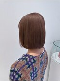 ニュアンスカラー ボブスタイル