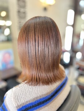 オルオル(OLUOLU) 外ハネ×顔周りレイヤー