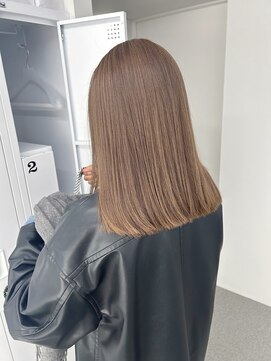 イロウ 山口どうもん店(IROW) ミルクティーベージュ/ブリーチカラー