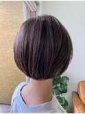 丸みボブ ショートボブ