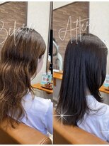 ルスリー 甲府店(Lsurii) 髪質改善カラー