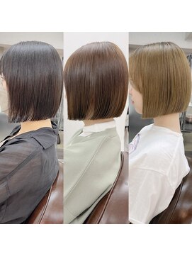 メゾンアクア 表参道(Maison ACQUA) ◆内巻きボブ/ミニボブ/ボブ/グレージュ/ボブヘア/切りっぱなし