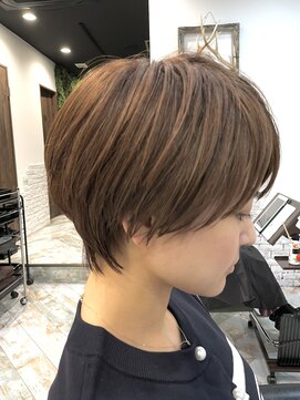 リノナ(Linona) ★似合わせカットグレーベージュ髪質改善インナーカラー前髪