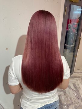 ナチュラル 渋谷店(Natural) ブリーチ／ピンクブラウン／ダブルカラー