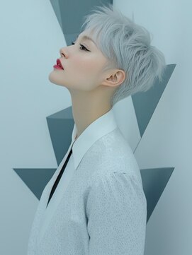 アルトリスト(Altruist Aging×HAIR&SPA) ☆イメチェンピンクベージュアンブレラカラー前髪クールショート