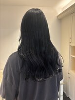 ベレーザ 渋谷(BELEZA)&nbsp;9885黒髪グレージュ髪質改善アッシュブラック韓国ワンホンヘア