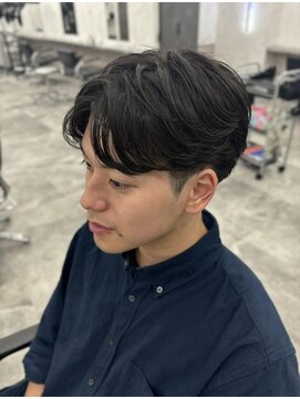 オム ブランシェ(HOMME BLANCHE’) 【Natsuki】毛流れカルマパーマ