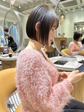 ロンド ロビン 栄(Lond robin) 韓国/前髪/縮毛矯正/レイヤー/ショートボブ