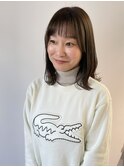 《SoSo》ミディアム×外ハネ