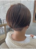 【大人可愛い】丸みツーブロック