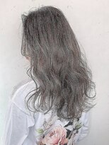 アレンヘアー 梅田店(ALLEN hair)&nbsp;ダークグレーラベンダーハイライト