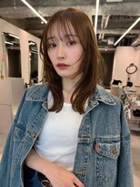 ハニーシブヤ(HONEY shibuya) 美髪レイヤーイメチェンモカブラウン小顔フェイスフレーミング2