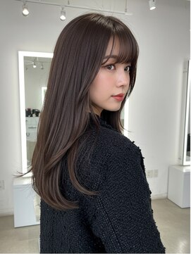 エル 新小岩(elu) 美髪/ワイドバング/レイヤーカット/くすみベージュ/新小岩駅