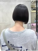 切りっぱなしボブ