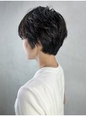 ショート美髪韓国ヘア前髪カット_ba535941