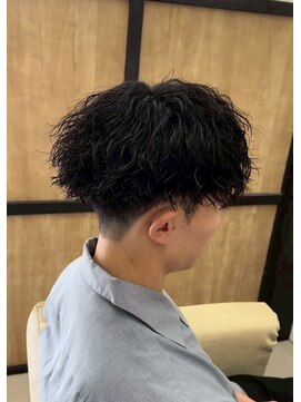 メンズギフト(men's GIFT) ツイストスパイラルマッシュツーブロック刈り上げ