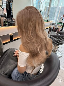 ラピス 渋谷本店(Lapis) ミルクティーベージュ、ベージュカラー