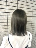 透明感カラーオリーブグレージュ