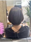 ツヤカラー×アッシュ