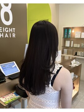 エイトヘアー(8 HAIR) ダークブラウンカラー