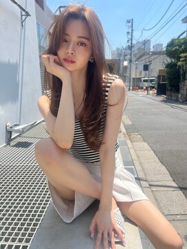 エイミー(Aimee) Aimee おすすめ ペールオレンジ×ミディアムレイヤー