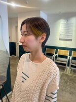 ヘアーブレイス(hair brace)&nbsp;千葉駅/着物ヘア/大人ガーリー/ダークアッシュ/似合わせカット