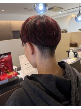 グランドール(Grandoll) ブリーチレッドハイライト