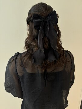 ユーフォリア 青山(Euphoria) ハーフアップヘアセット◯担当ももこ