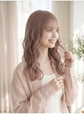 ナチュラルショート/ミルクブラウンダークパープル/ダウンバング