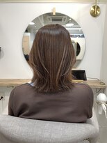 シアアルン 新小岩店(SHEER alun)&nbsp;◆【透明感】ブリーチなしミルクティー×ミディアム【新小岩】