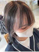 クレア 下北沢(CREA)&nbsp;ワンホンレイヤー/ミルクティーブロンド/ダークブルー/下北沢