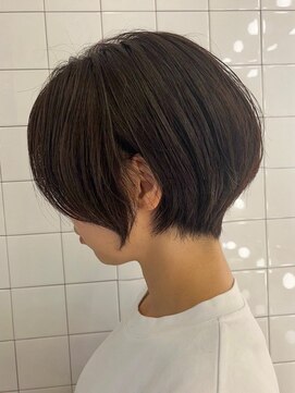 エルマノ 仙川(L mano) 〈○17〉大人ショートハイライト髪質改善キッズカット前髪30代40