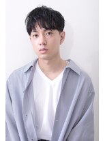リメル 奥沢自由が丘店(Remel)&nbsp;スーツ短髪ツーブロック束感パーママッシュ黒髪ナチュラル