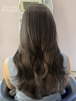 シェリ(che'rie) ブリーチなしダブルカラー×ダブルカラー×ミントグレージュ