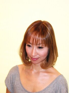 美容室リプル ふんわりニュアンスボブ